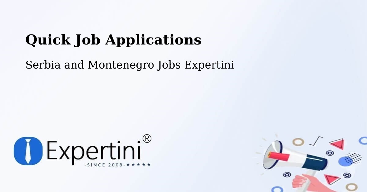 Quick Apply Feature – Moose Factory - Serbia and Montenegro Jobs Expertini